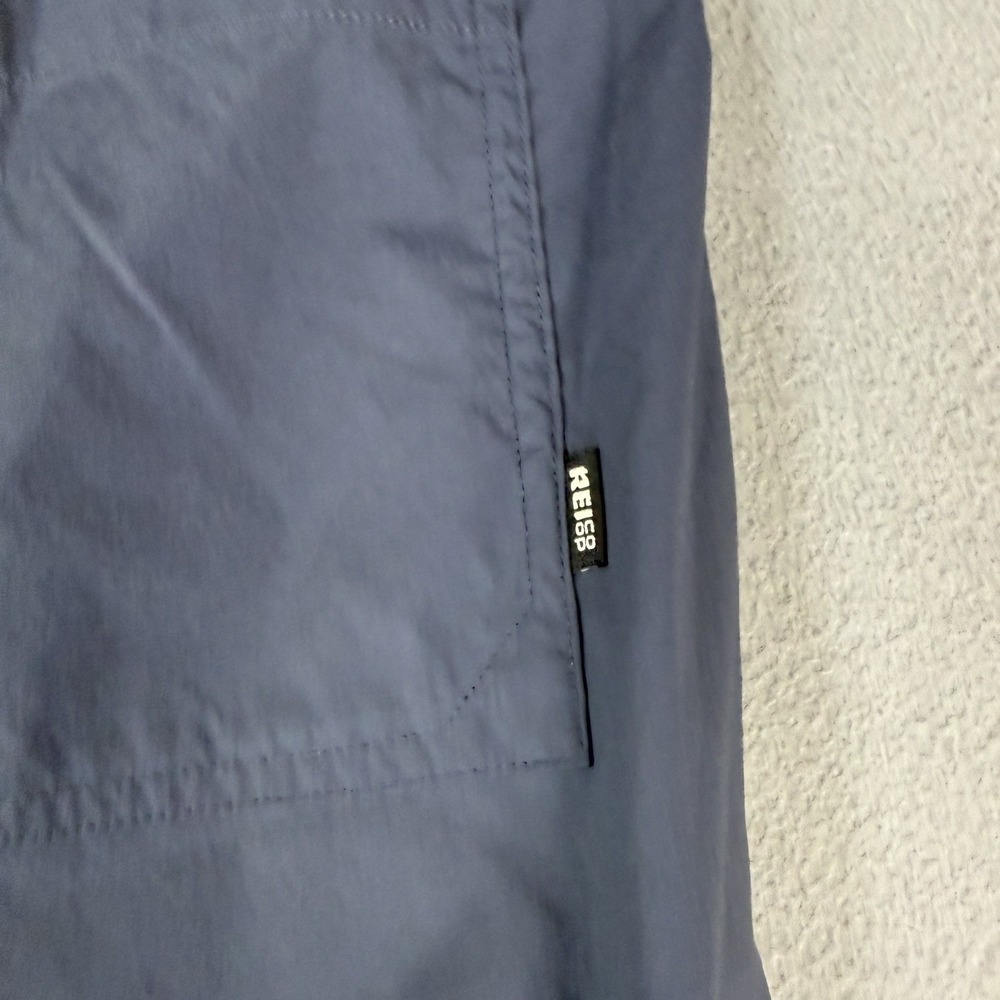REI Womens Nylon Hiking Pants Size 10 Blue Trail Camping Outdoors Performance - Picture 4 of 9
